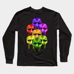 retro mf doom mask Long Sleeve T-Shirt